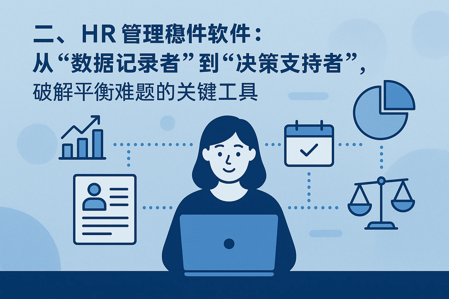 二、HR管理软件：从“数据记录者”到“决策支持者”，破解平衡难题的关键工具