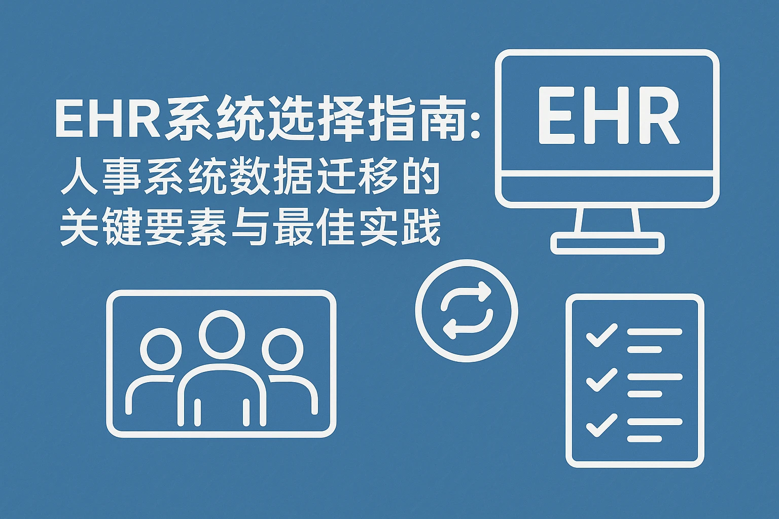 EHR系统选择指南：人事系统数据迁移的关键要素与最佳实践
