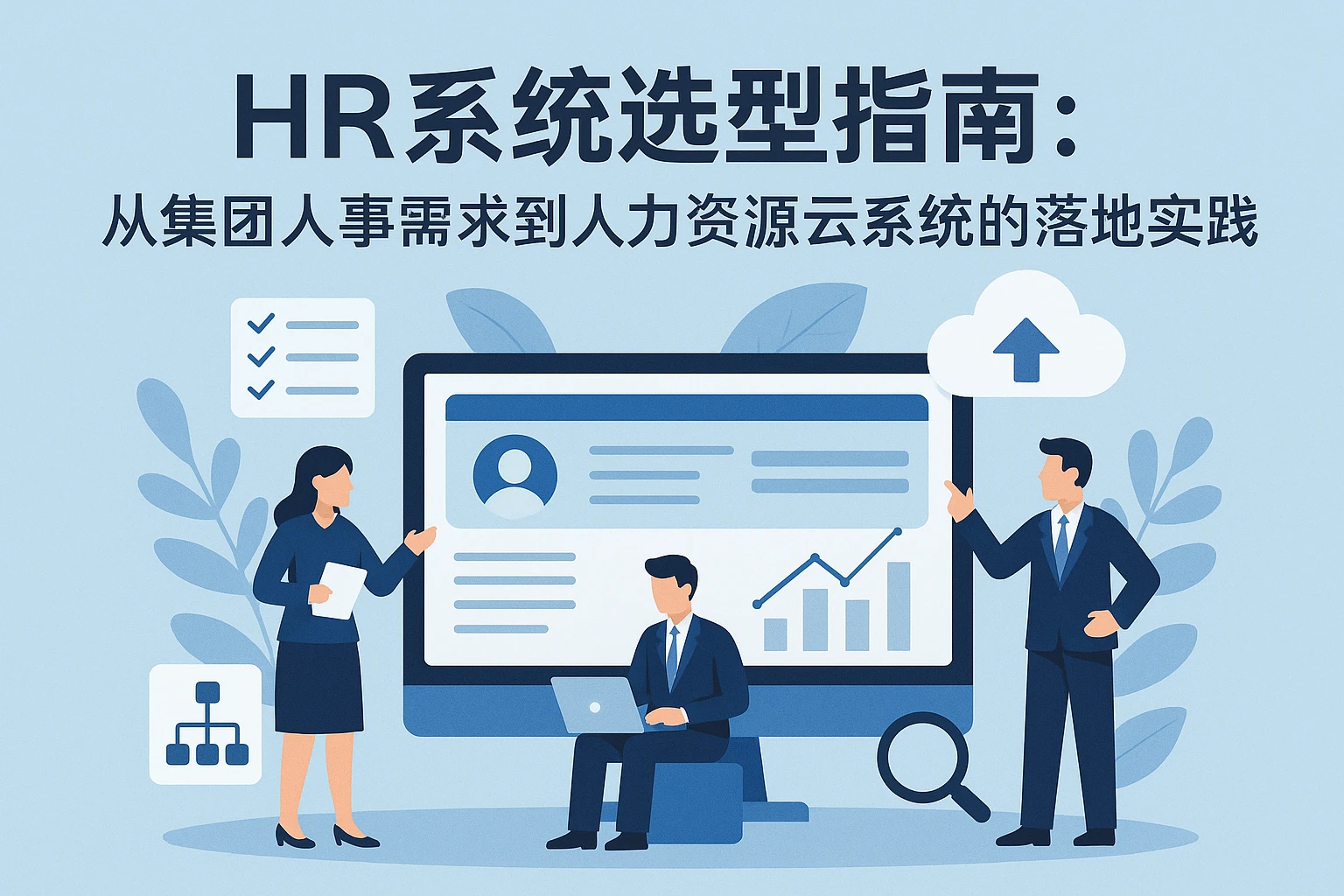HR系统选型指南：从集团人事需求到人力资源云系统的落地实践