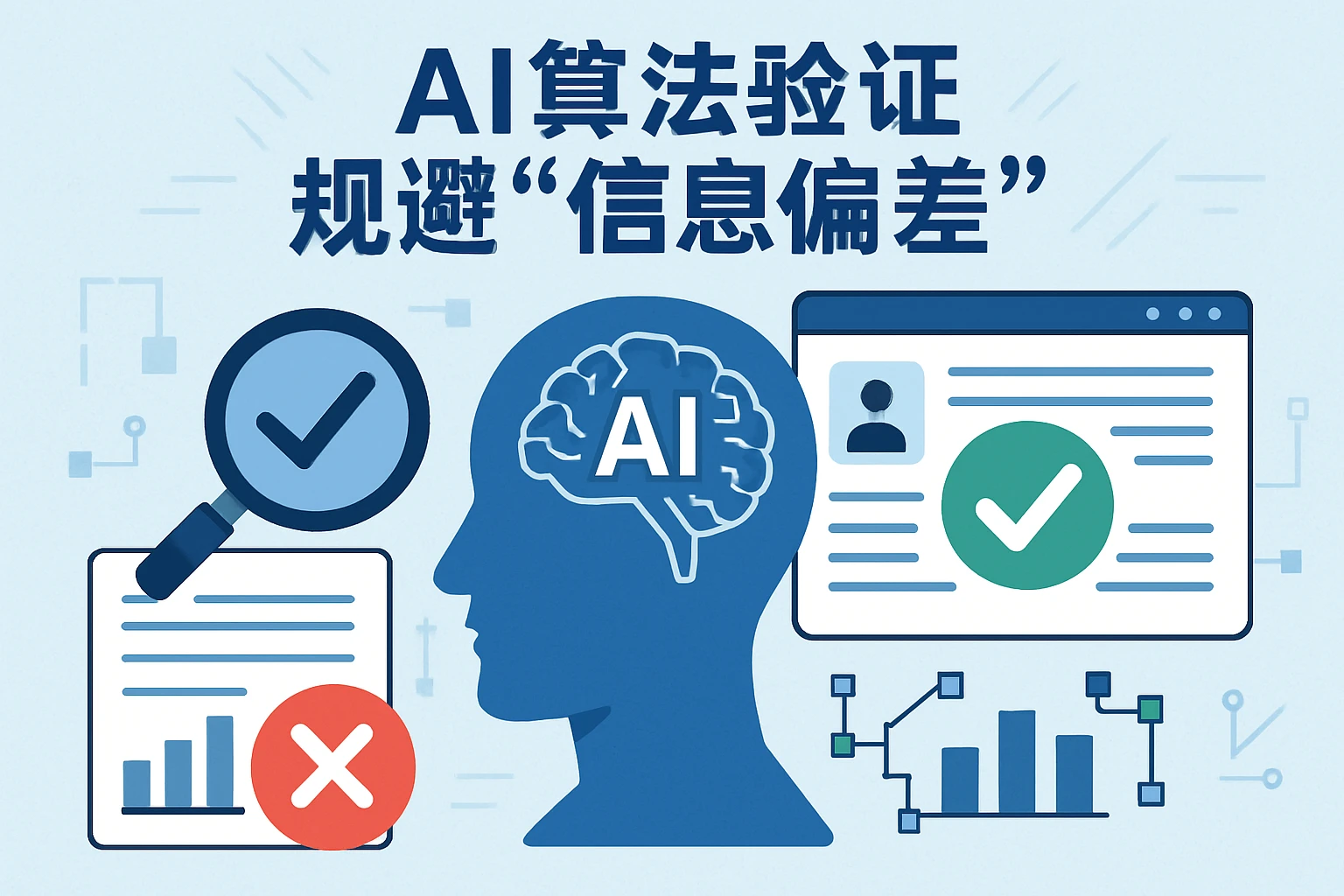 2. AI算法验证,规避“信息偏差”