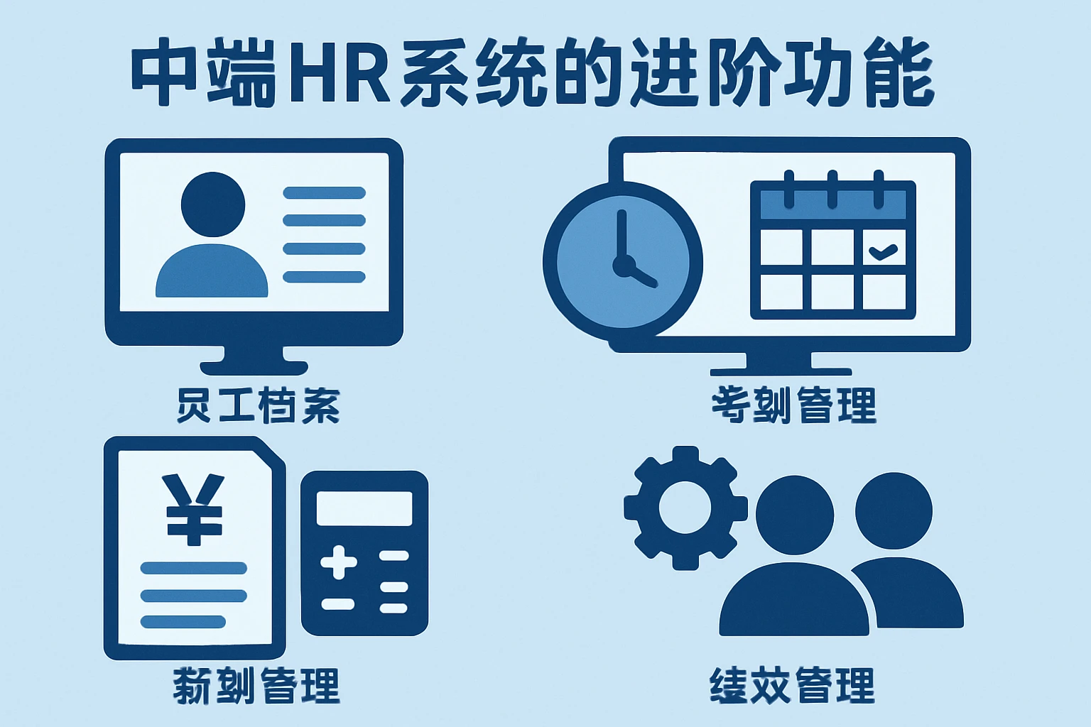 中端HR系统的进阶功能