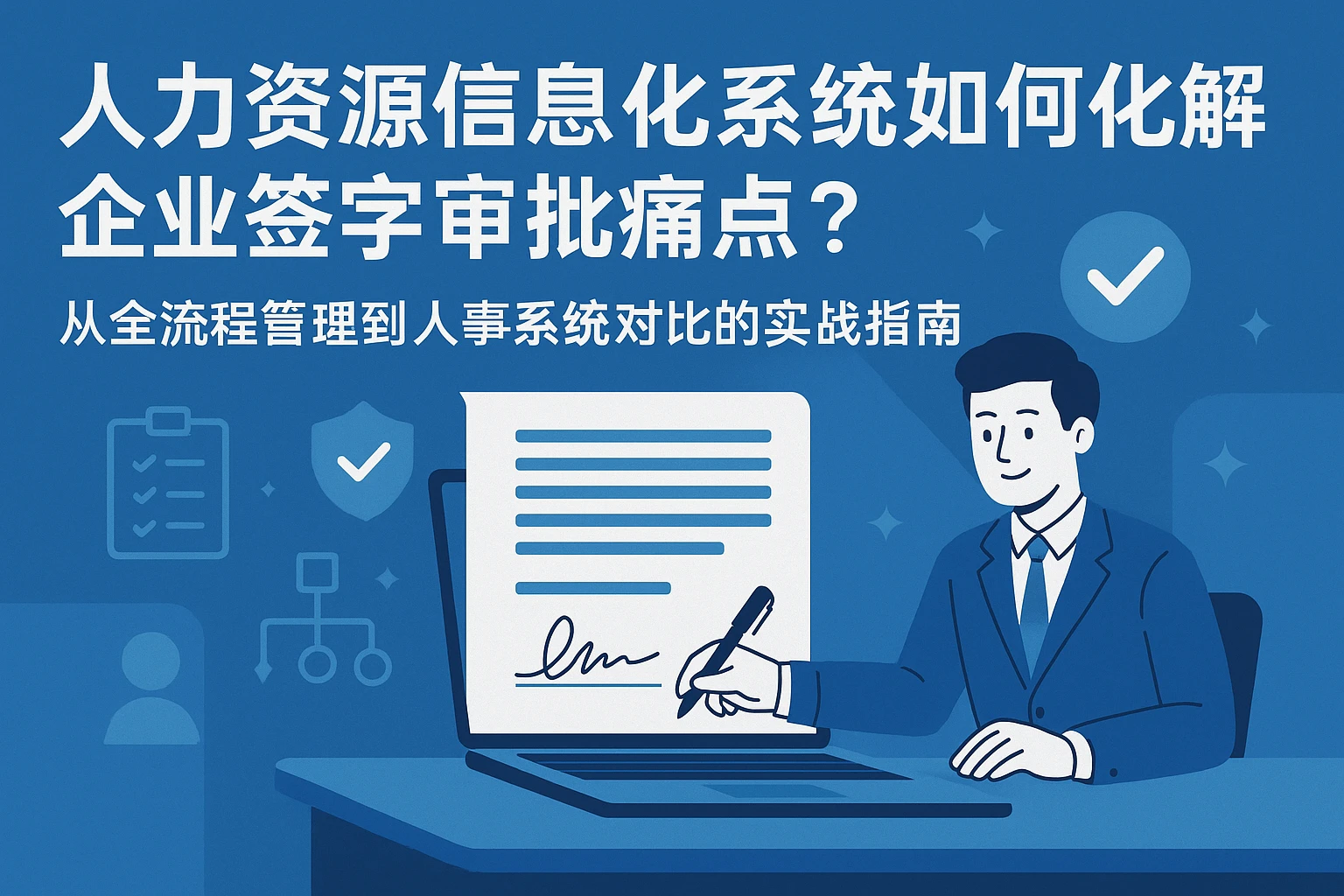 人力资源信息化系统如何化解企业签字审批痛点?从全流程管理到人事系统对比的实战指南