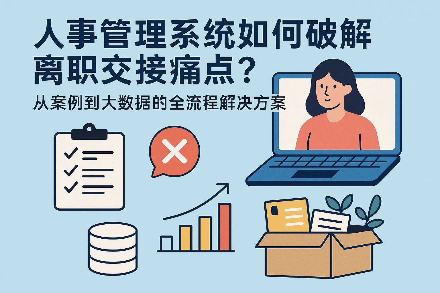 人事管理系统如何破解离职交接痛点？从案例到大数据的全流程解决方案