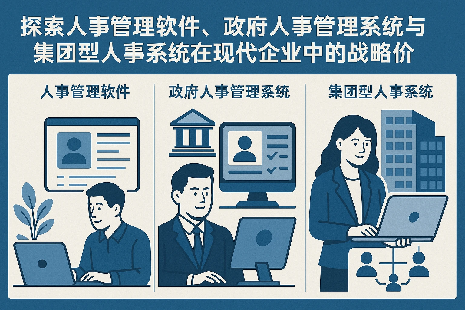 探索人事管理软件、政府人事管理系统与集团型人事系统在现代企业中的战略价值