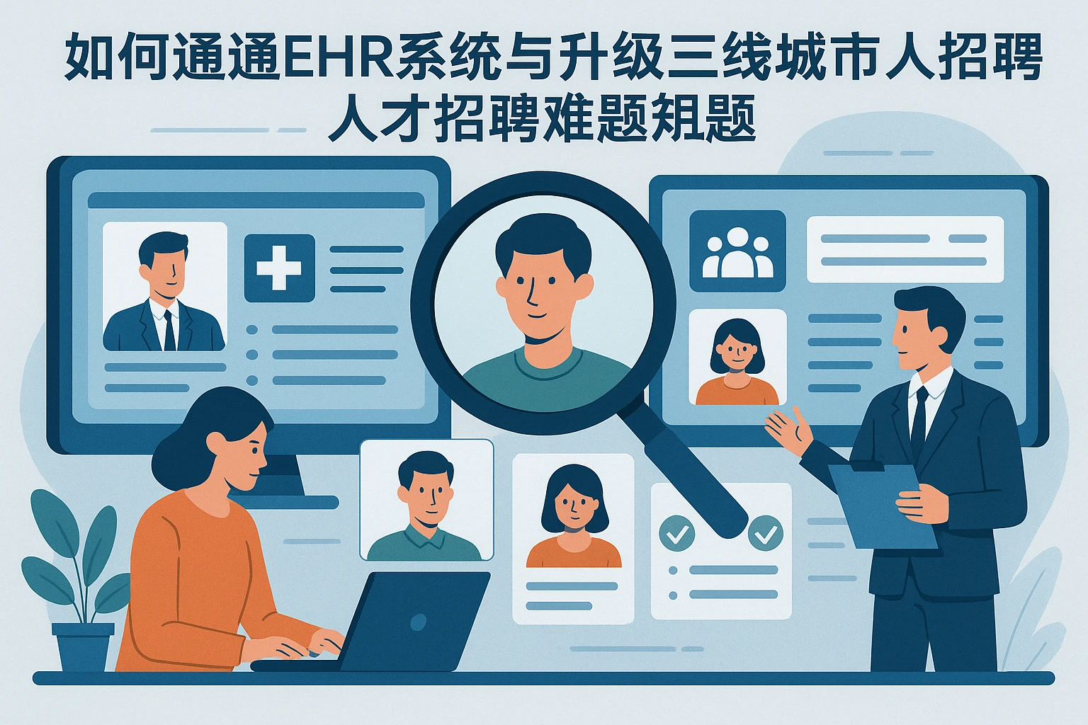 如何通过EHR系统与人事系统升级解决三线城市人才招聘难题