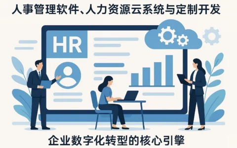 人事管理软件、人力资源云系统与定制开发：企业数字化转型的核心引擎