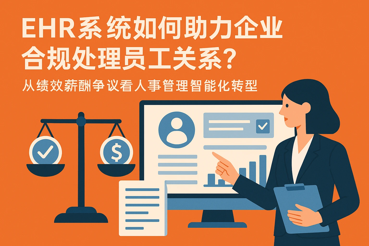 EHR系统如何助力企业合规处理员工关系？从绩效薪酬争议看人事管理智能化转型