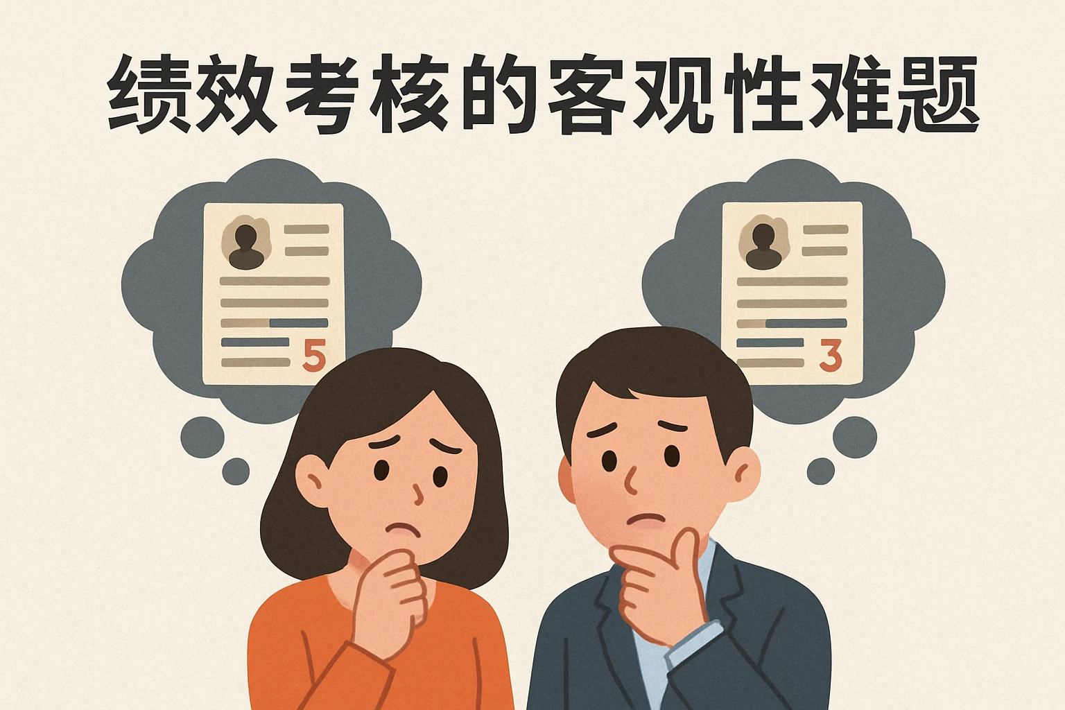 绩效考核的客观性难题