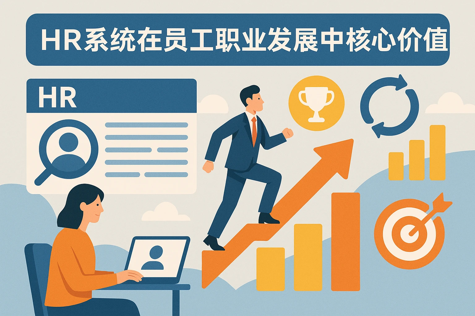 HR系统在员工职业发展中的核心价值