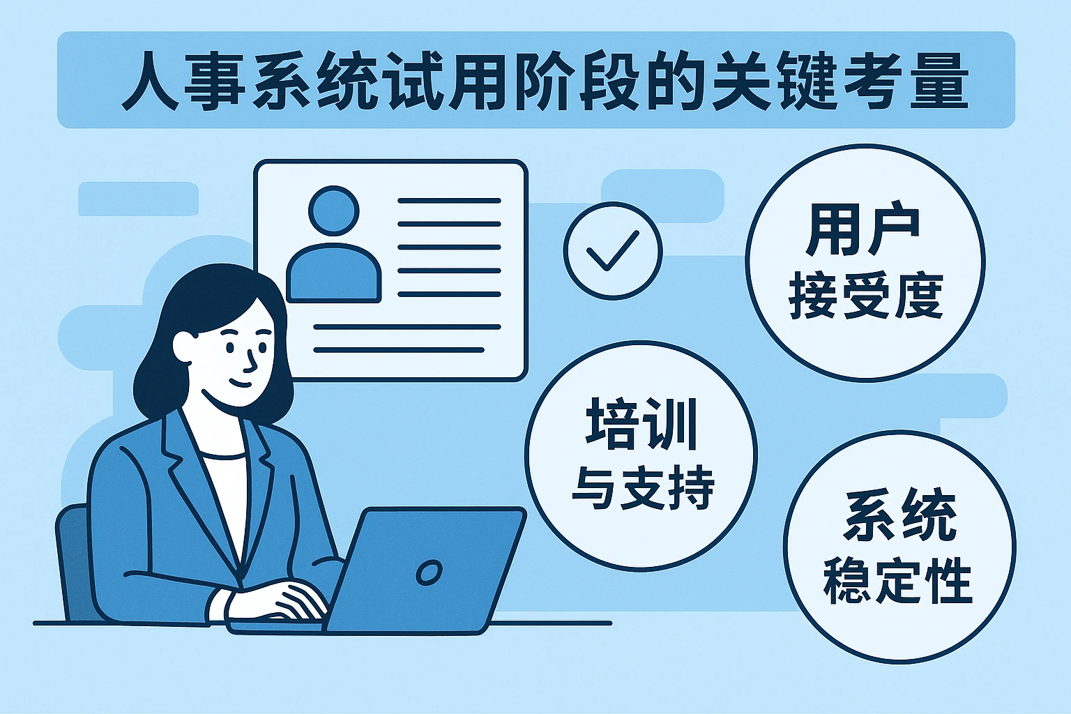 人事系统试用阶段的关键考量