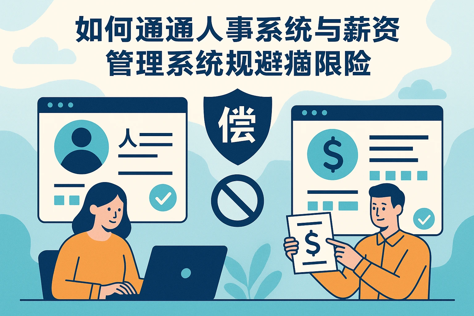如何通过人事系统与薪资管理系统规避社保断缴风险