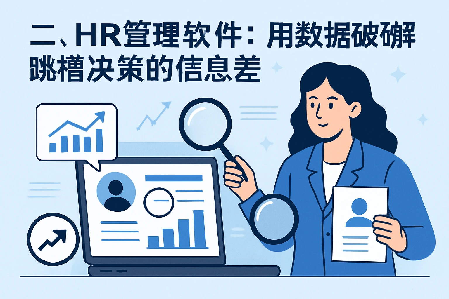 二、HR管理软件：用数据破解跳槽决策的信息差