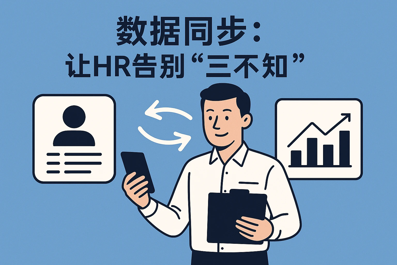 2. 数据同步：让HR告别“一问三不知”