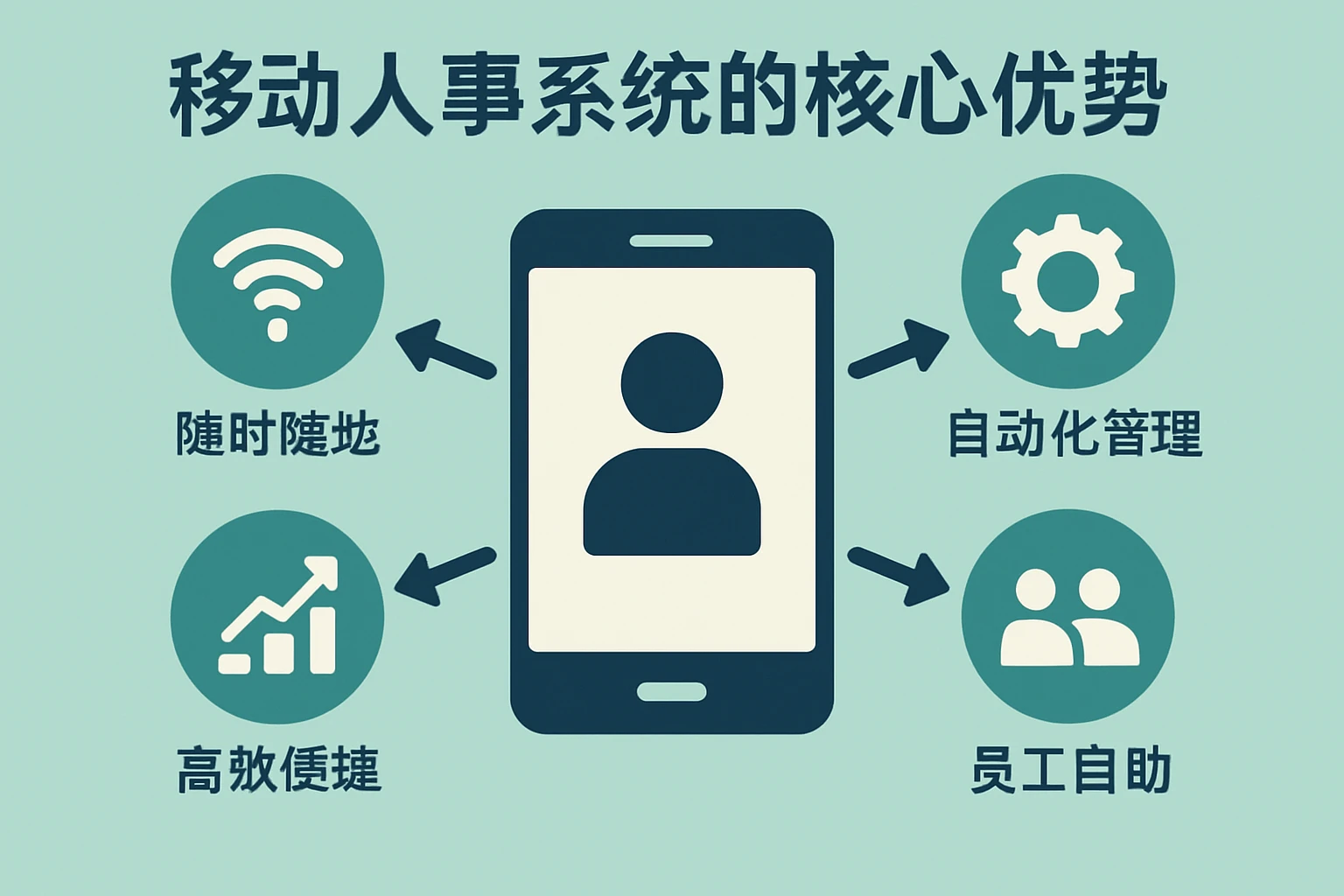 移动人事系统的核心优势