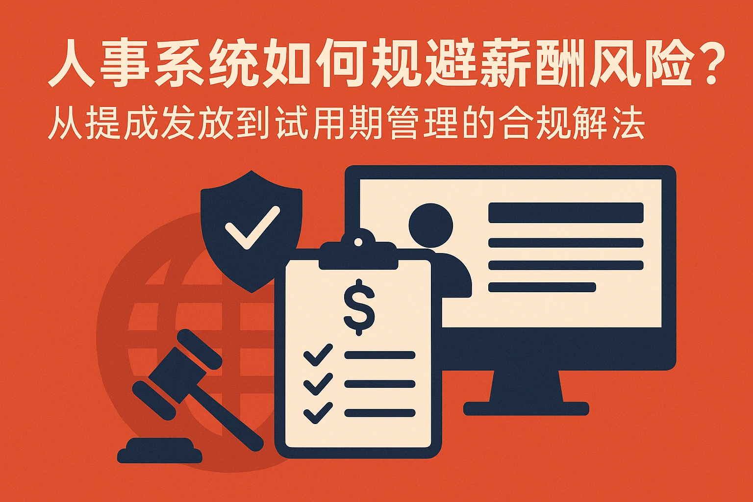 人事系统如何规避薪酬风险？从提成发放到试用期管理的合规解法