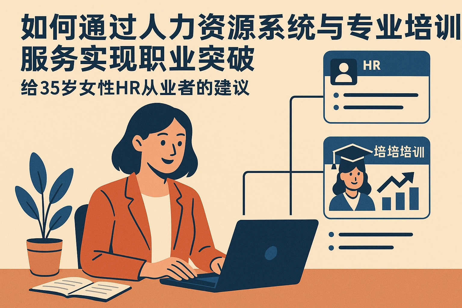 如何通过人力资源系统与专业培训服务实现职业突破——给35岁女性HR从业者的建议