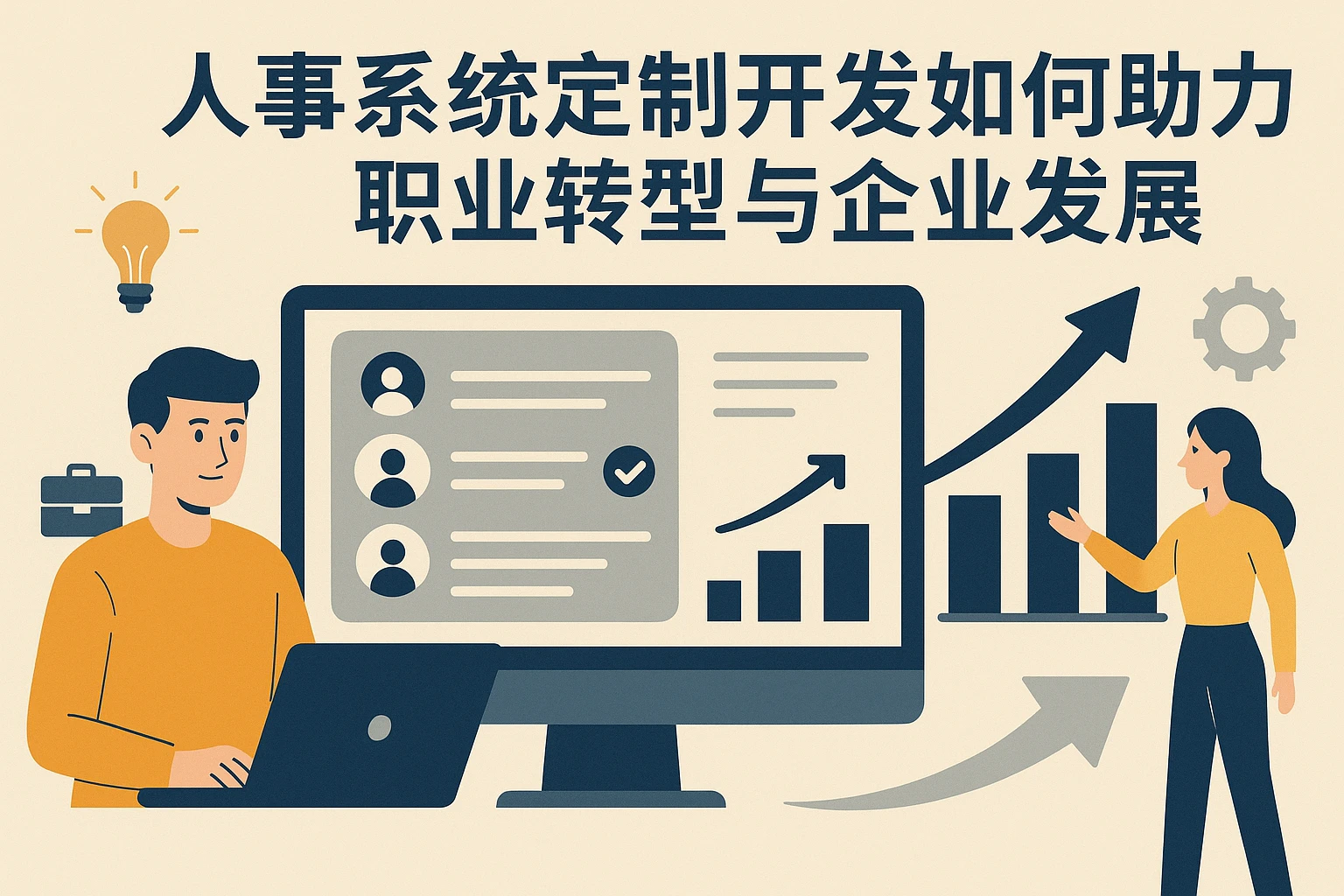 人事系统定制开发如何助力职业转型与企业发展