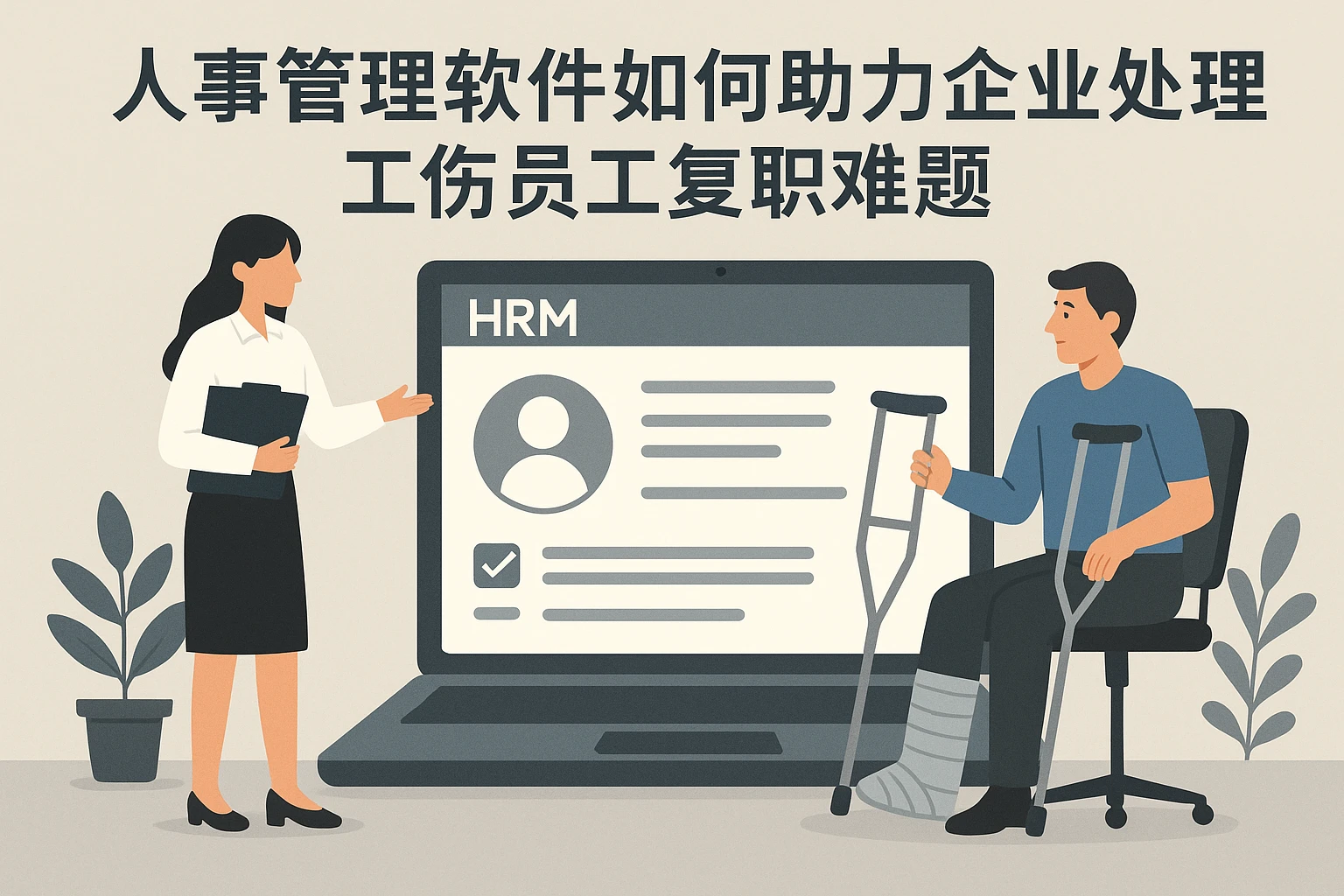 人事管理软件如何助力企业处理工伤员工复职难题