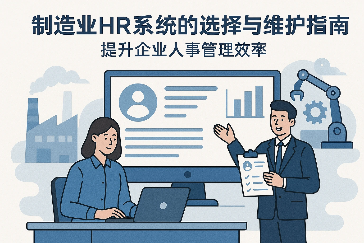制造业HR系统的选择与维护指南：提升企业人事管理效率