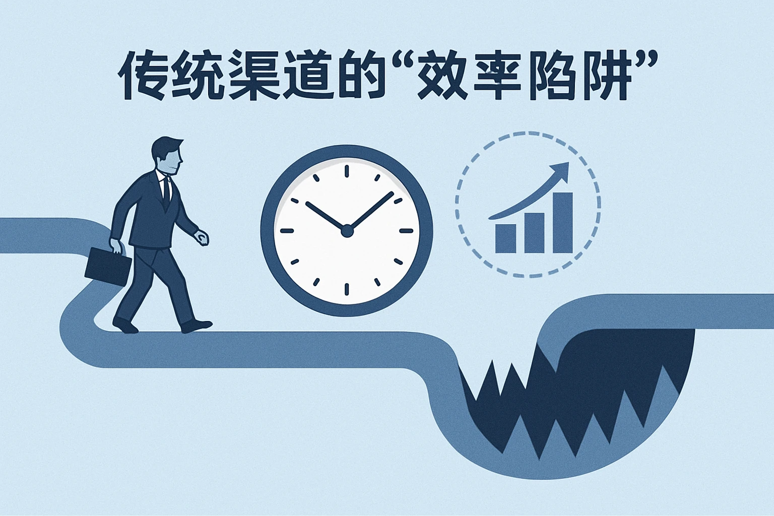 2. 传统渠道的“效率陷阱”