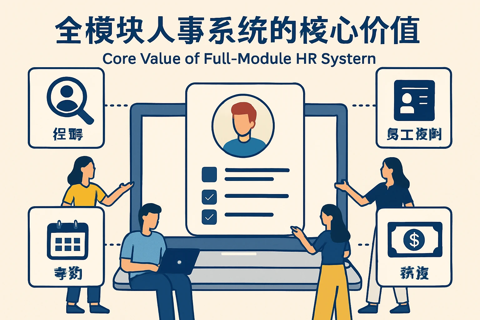 全模块人事系统的核心价值