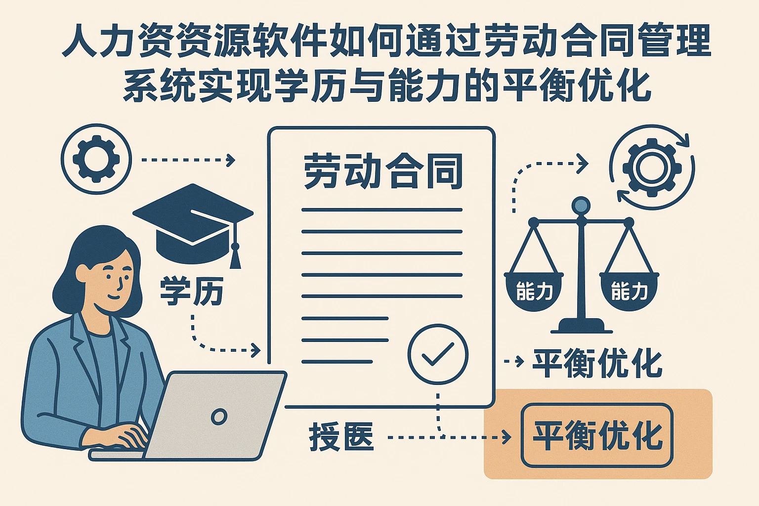 人力资源软件如何通过劳动合同管理系统实现学历与能力的平衡优化