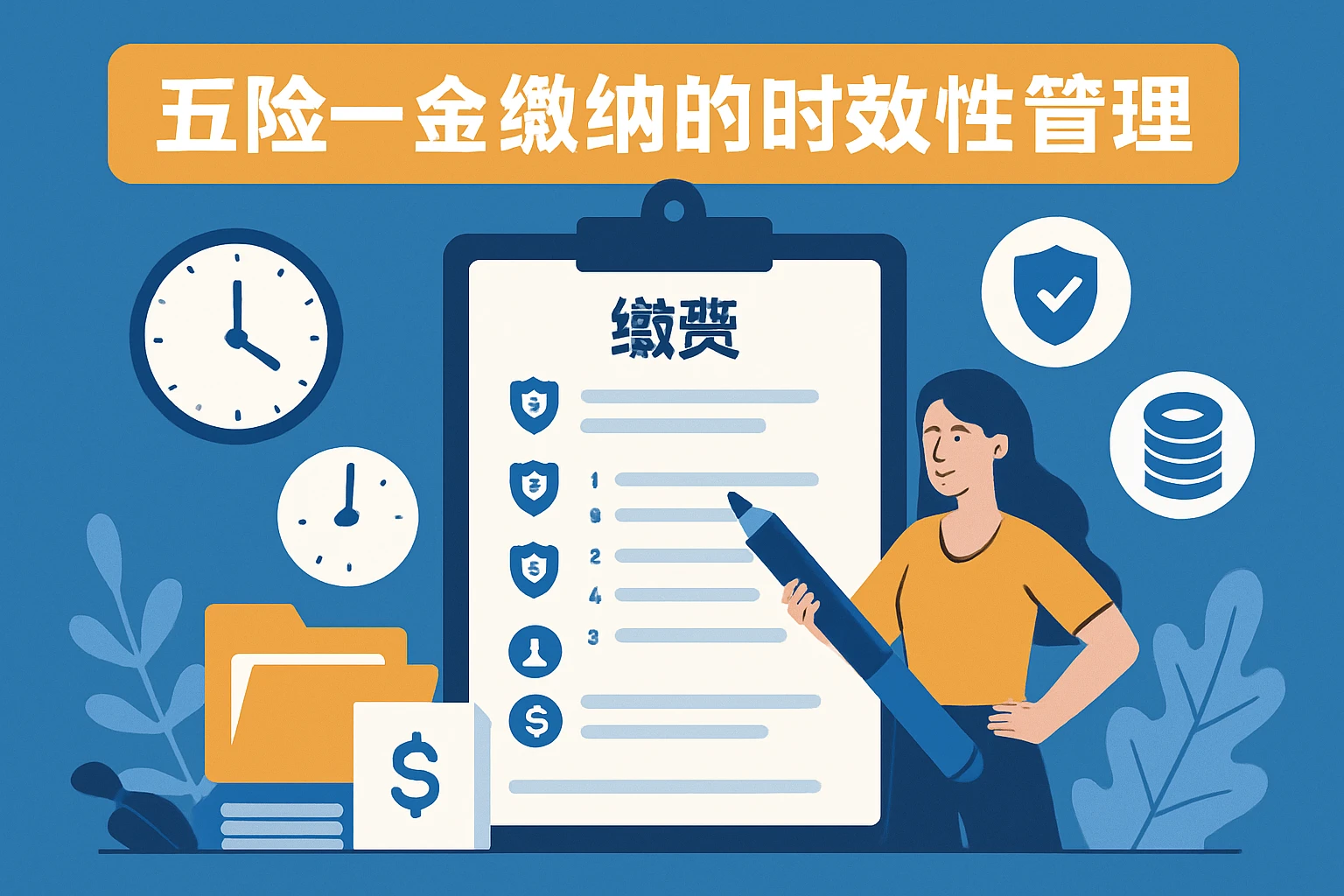 五险一金缴纳的时效性管理