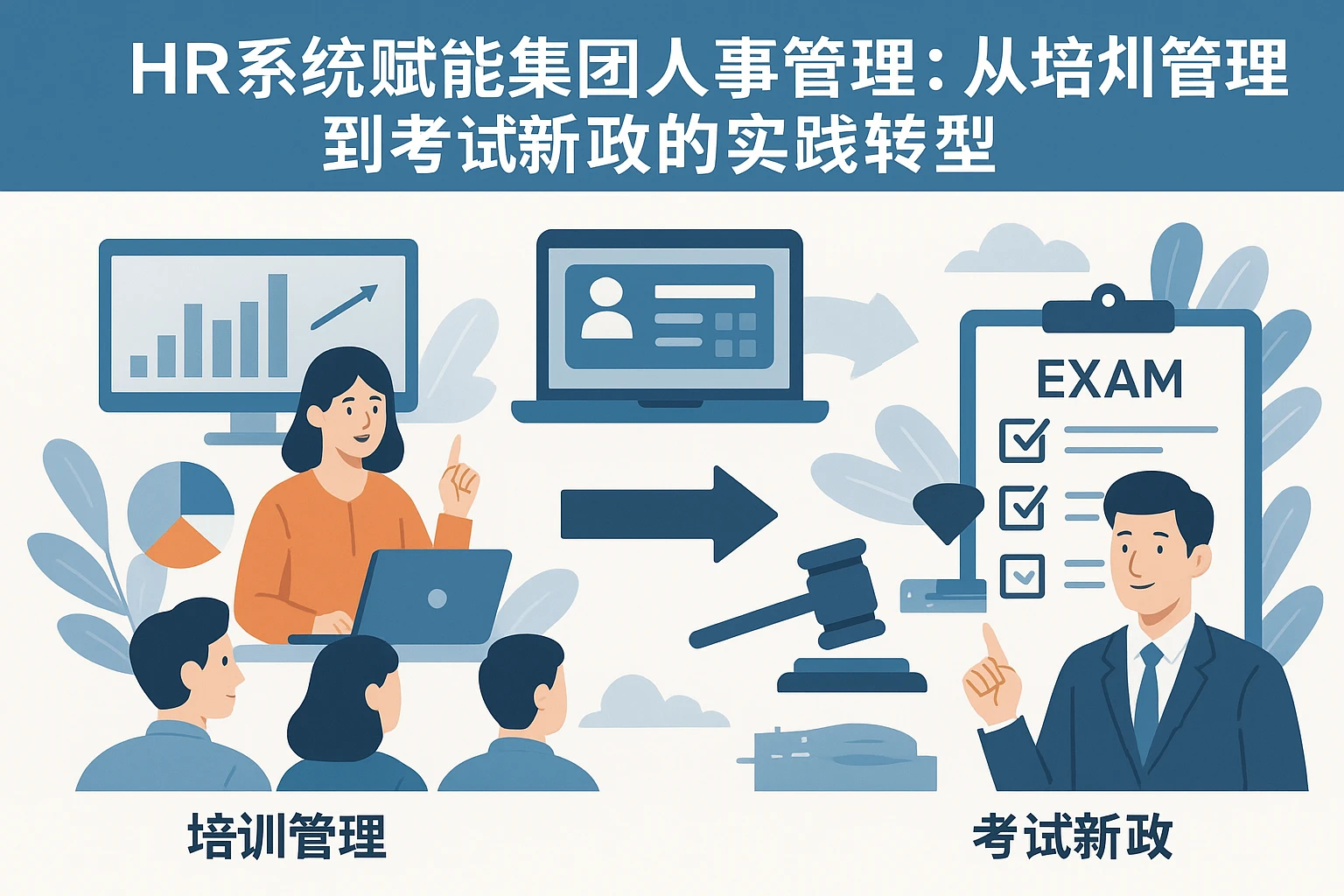 HR系统赋能集团人事管理:从培训管理到考试新政的实践转型