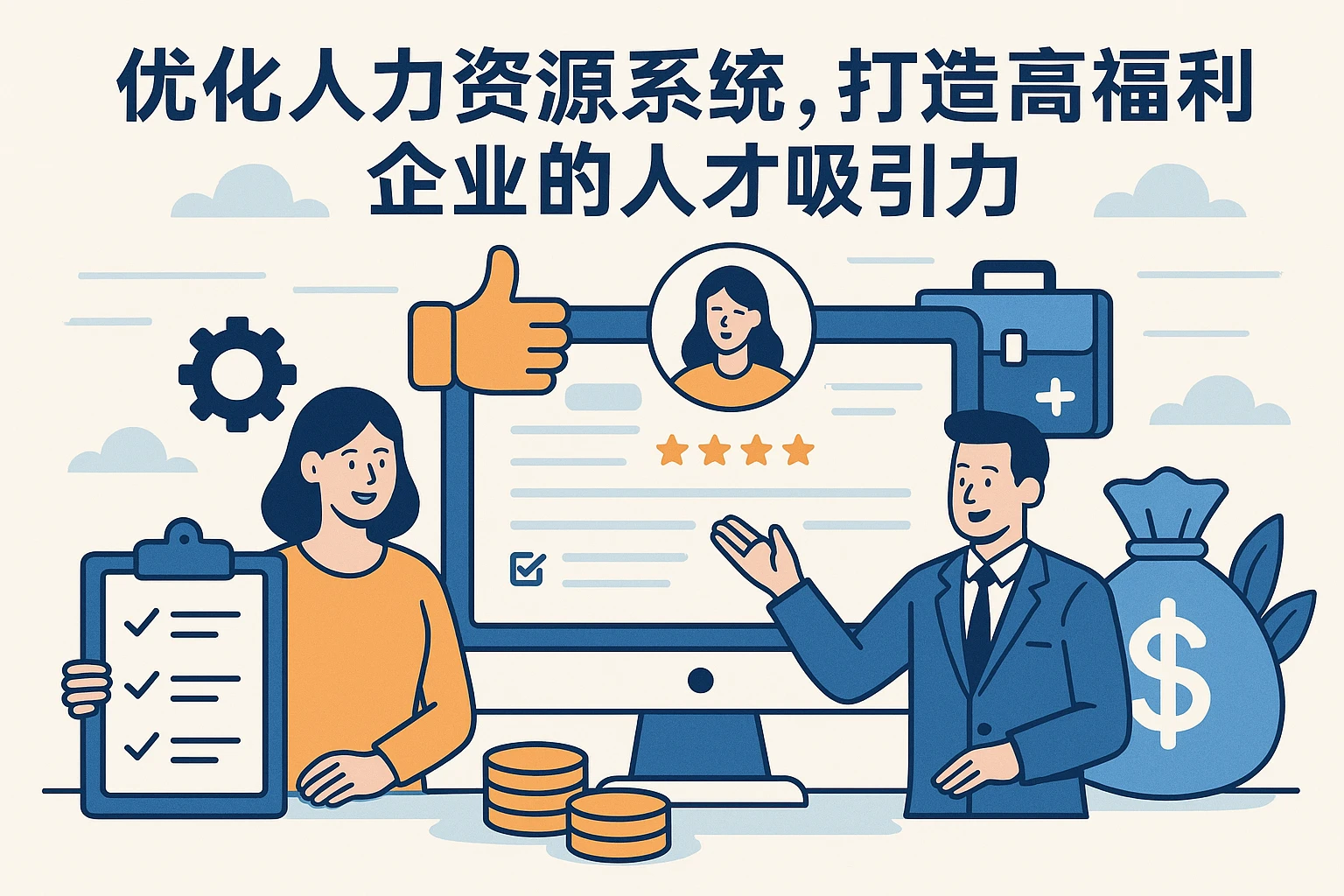 优化人力资源系统,打造高福利企业的人才吸引力