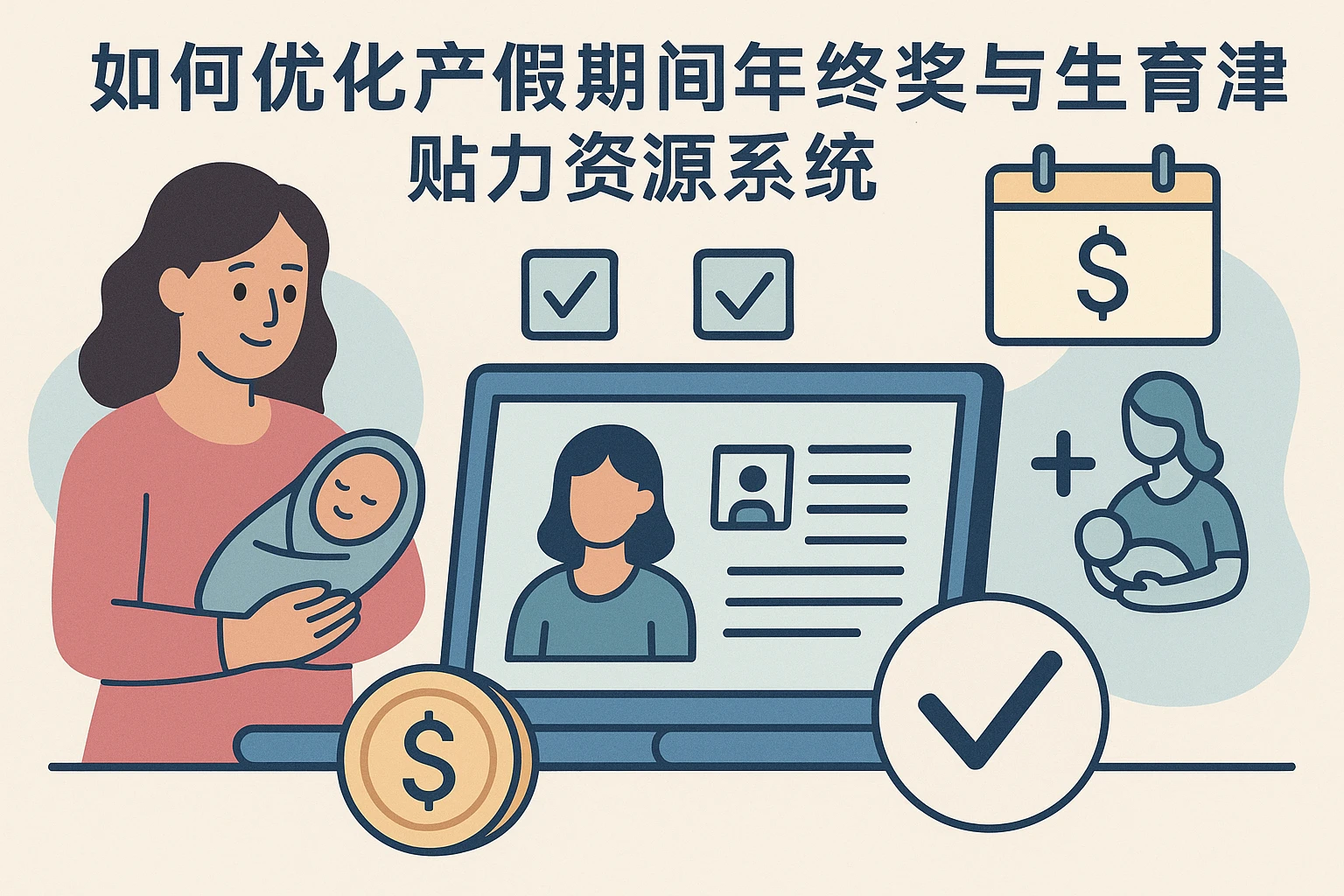 人力资源系统如何优化产假期间年终奖与生育津贴管理