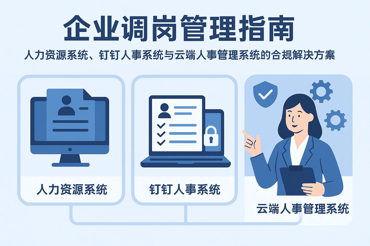 企业调岗管理指南：人力资源系统、钉钉人事系统与云端人事管理系统的合规解决方案