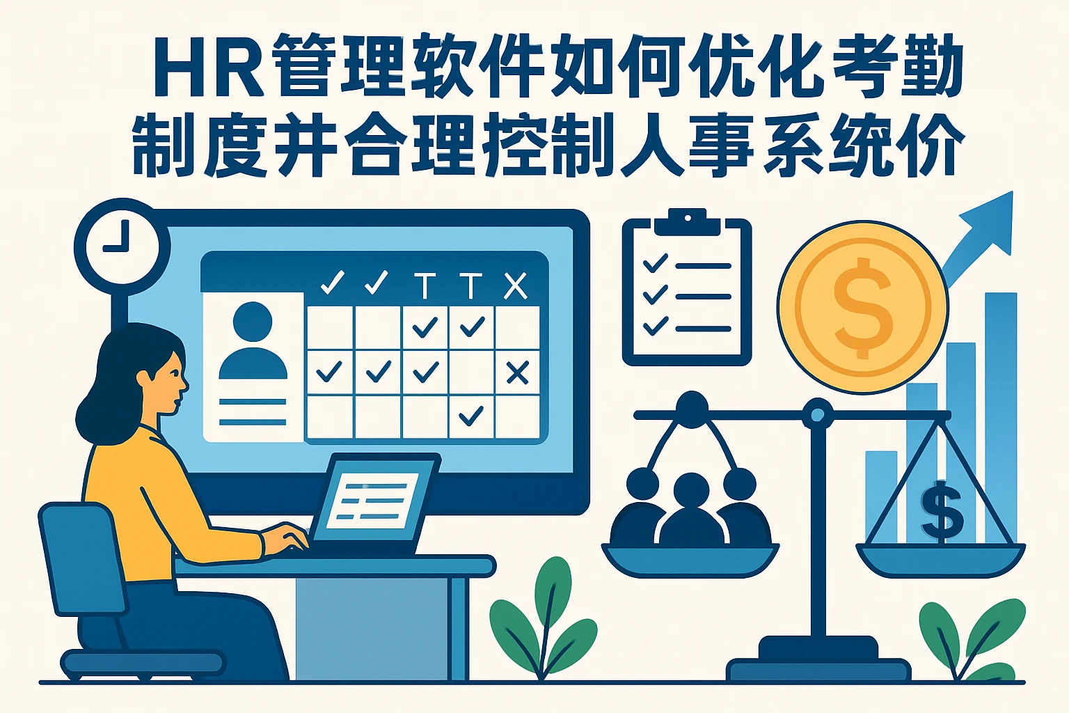 HR管理软件如何优化考勤制度并合理控制人事系统价格