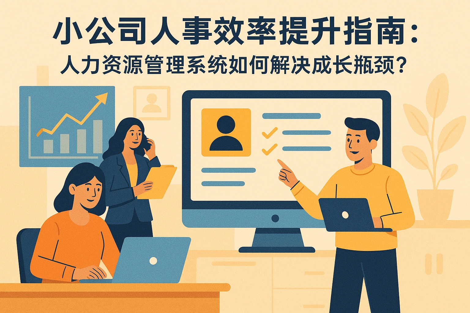 小公司人事效率提升指南：人力资源管理系统如何解决成长瓶颈？
