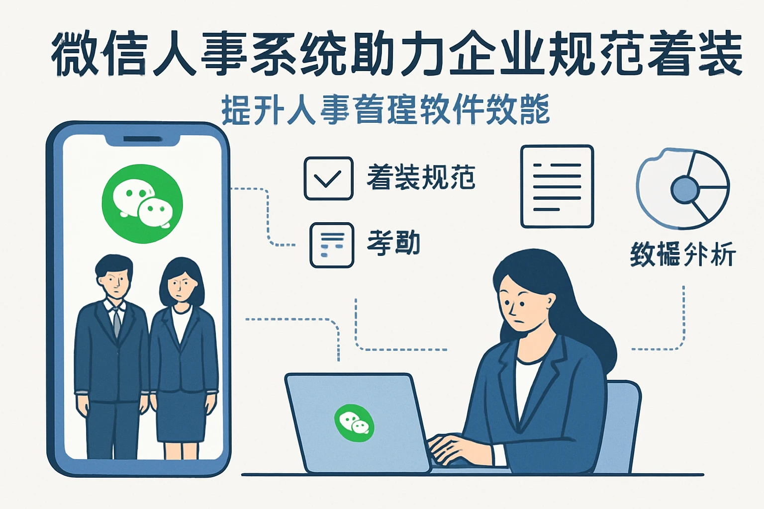 微信人事系统助力企业规范着装管理,提升人事管理软件效能