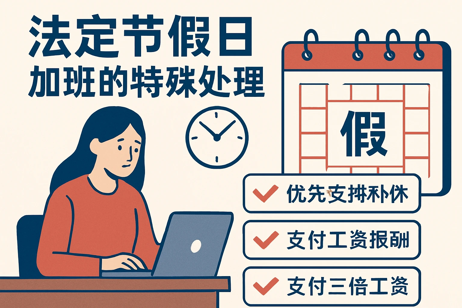 法定节假日加班的特殊处理