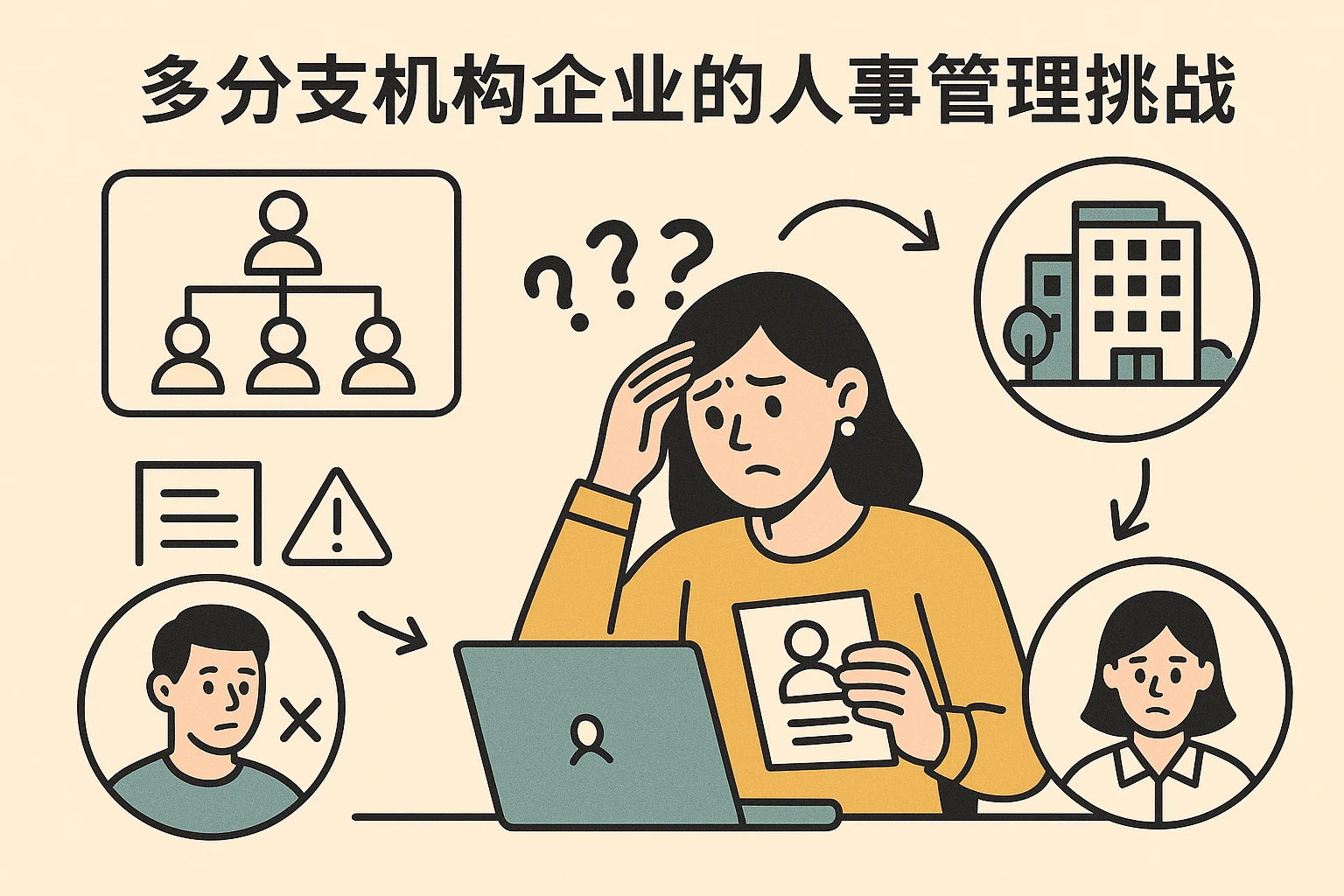 多分支机构企业的人事管理挑战