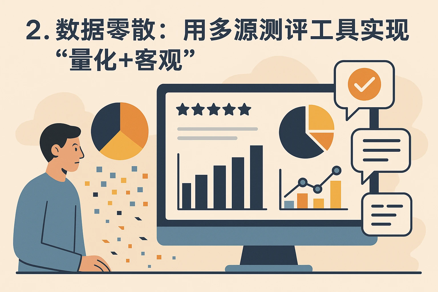 2. 数据零散：用多源测评工具实现“量化+客观”