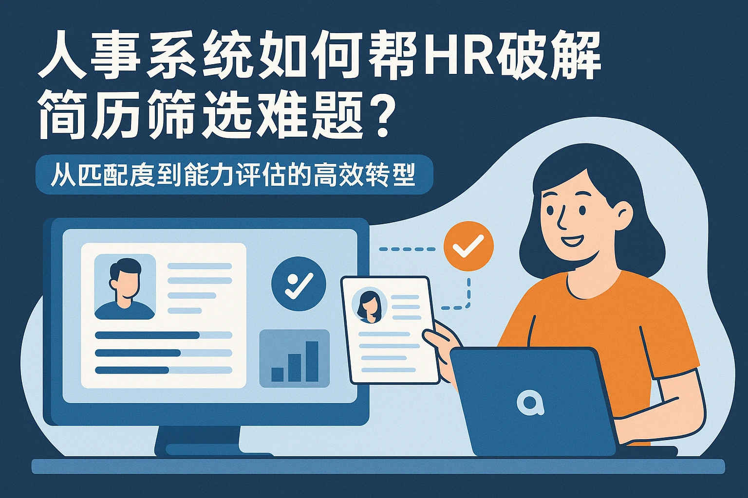人事系统如何帮HR破解简历筛选难题？从匹配度到能力评估的高效转型