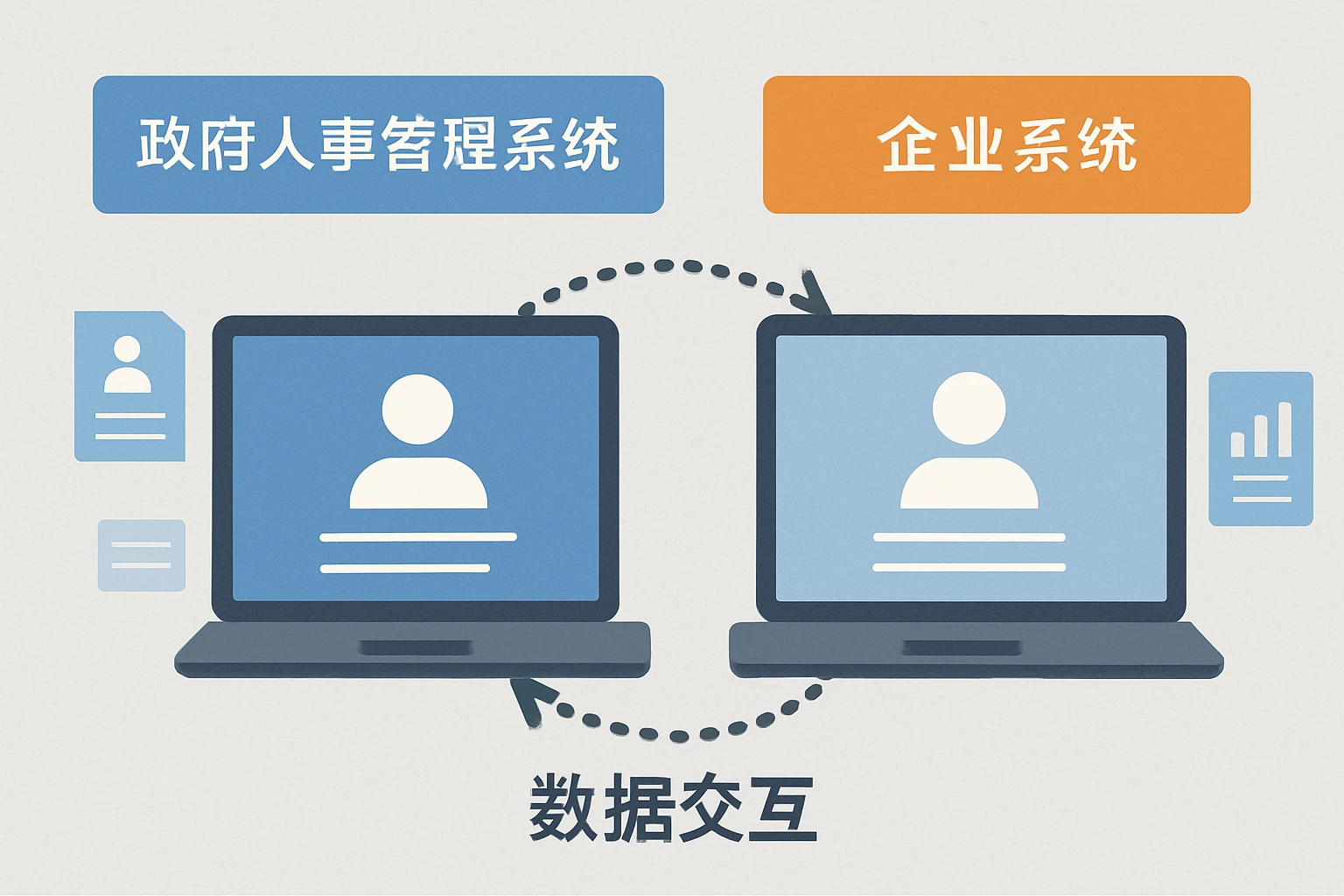 政府人事管理系统与企业系统的数据交互