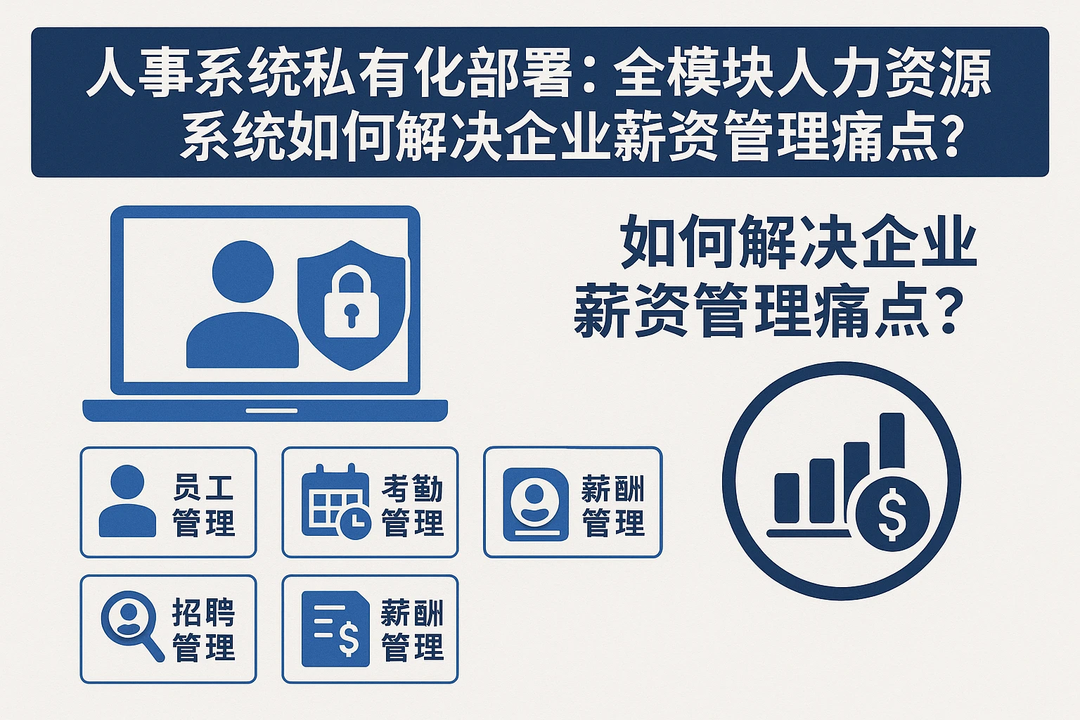 人事系统私有化部署:全模块人力资源系统如何解决企业薪资管理痛点?