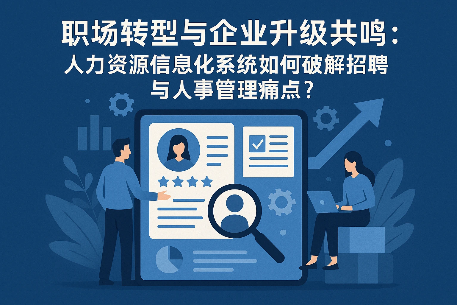 职场转型与企业升级共鸣：人力资源信息化系统如何破解招聘与人事管理痛点？
