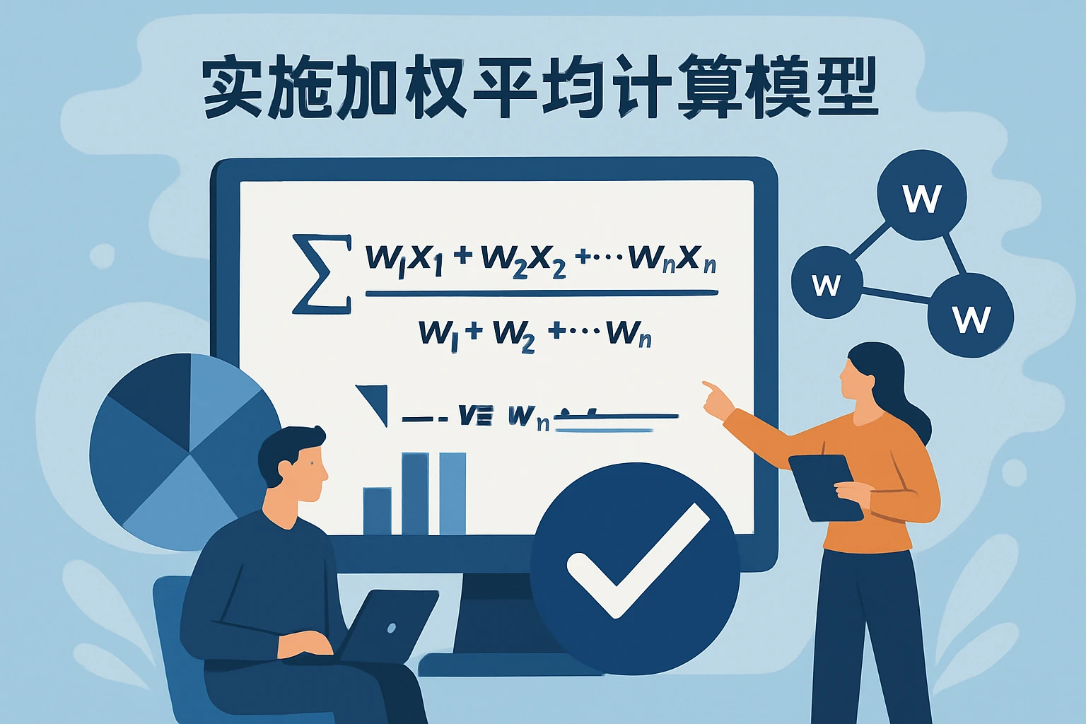 实施加权平均计算模型