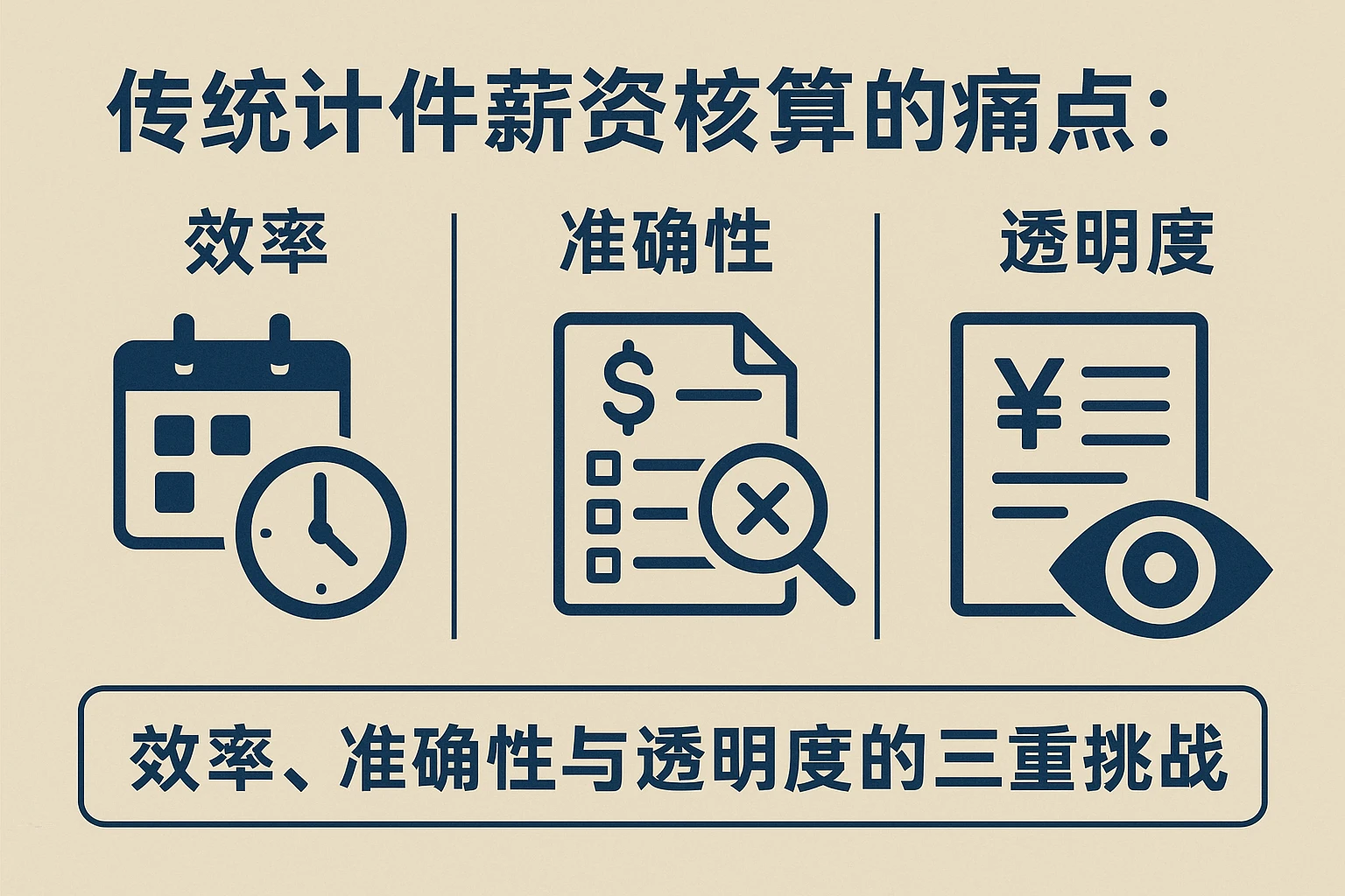 2. 传统计件薪资核算的痛点:效率、 accuracy与透明度的三重挑战