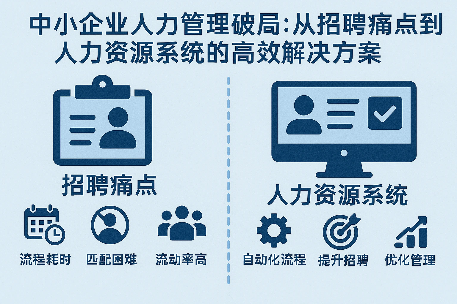 中小企业人力管理破局：从招聘痛点到人力资源系统的高效解决方案