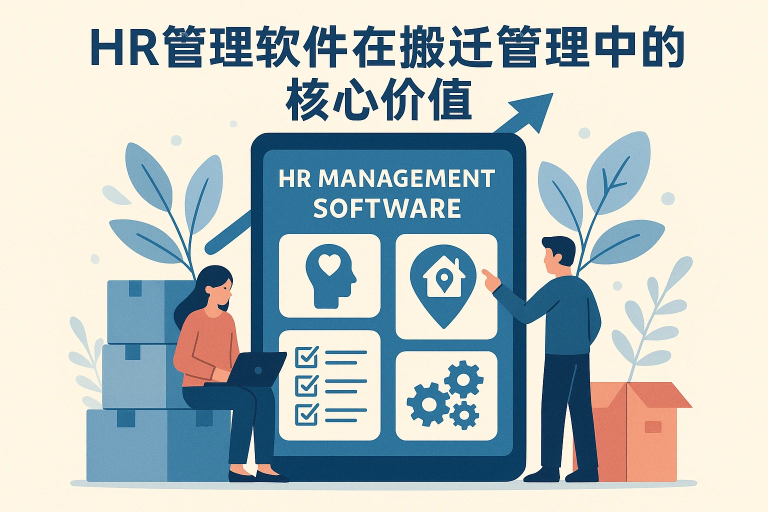 HR管理软件在搬迁管理中的核心价值