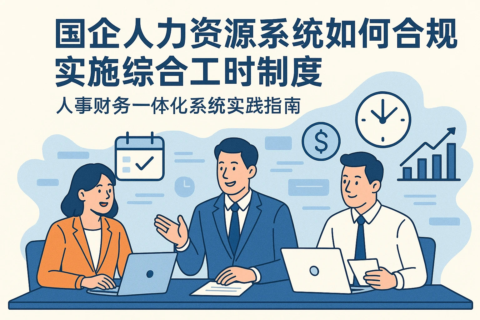 国企人力资源系统如何合规实施综合工时制度 - 人事财务一体化系统实践指南
