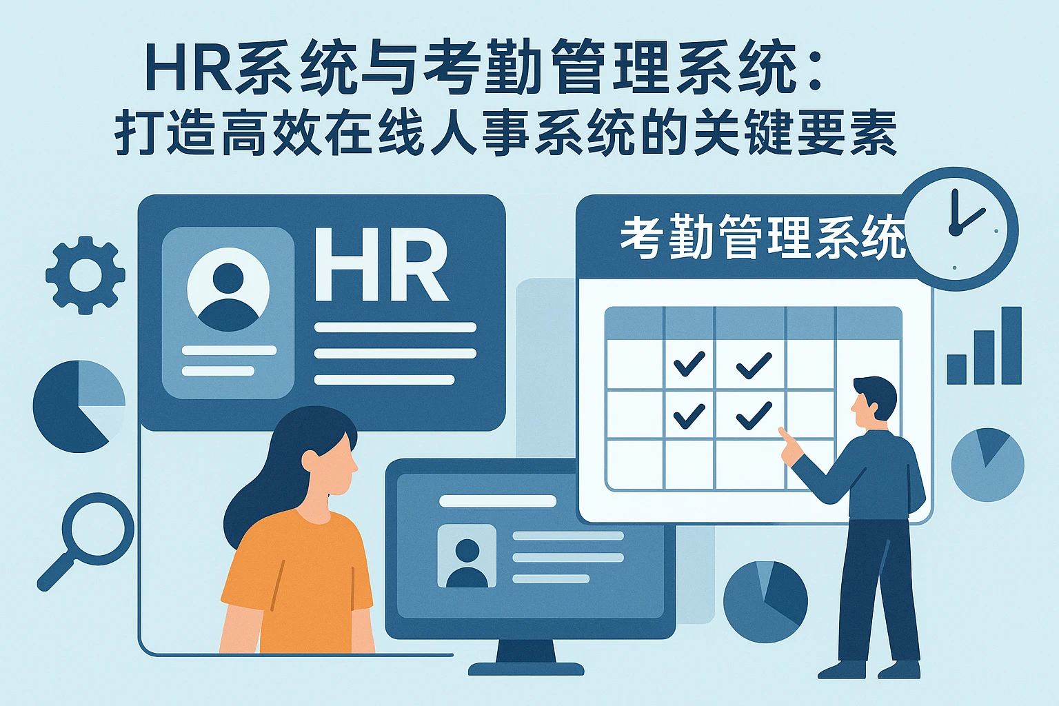 HR系统与考勤管理系统:打造高效在线人事系统的关键要素