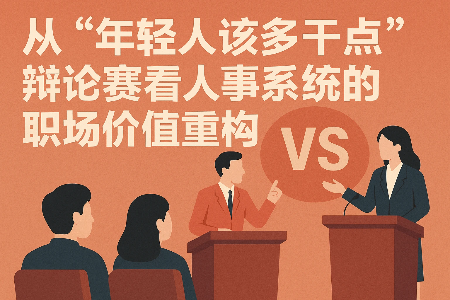 从“年轻人该多干点”辩论赛看人事系统的职场价值重构