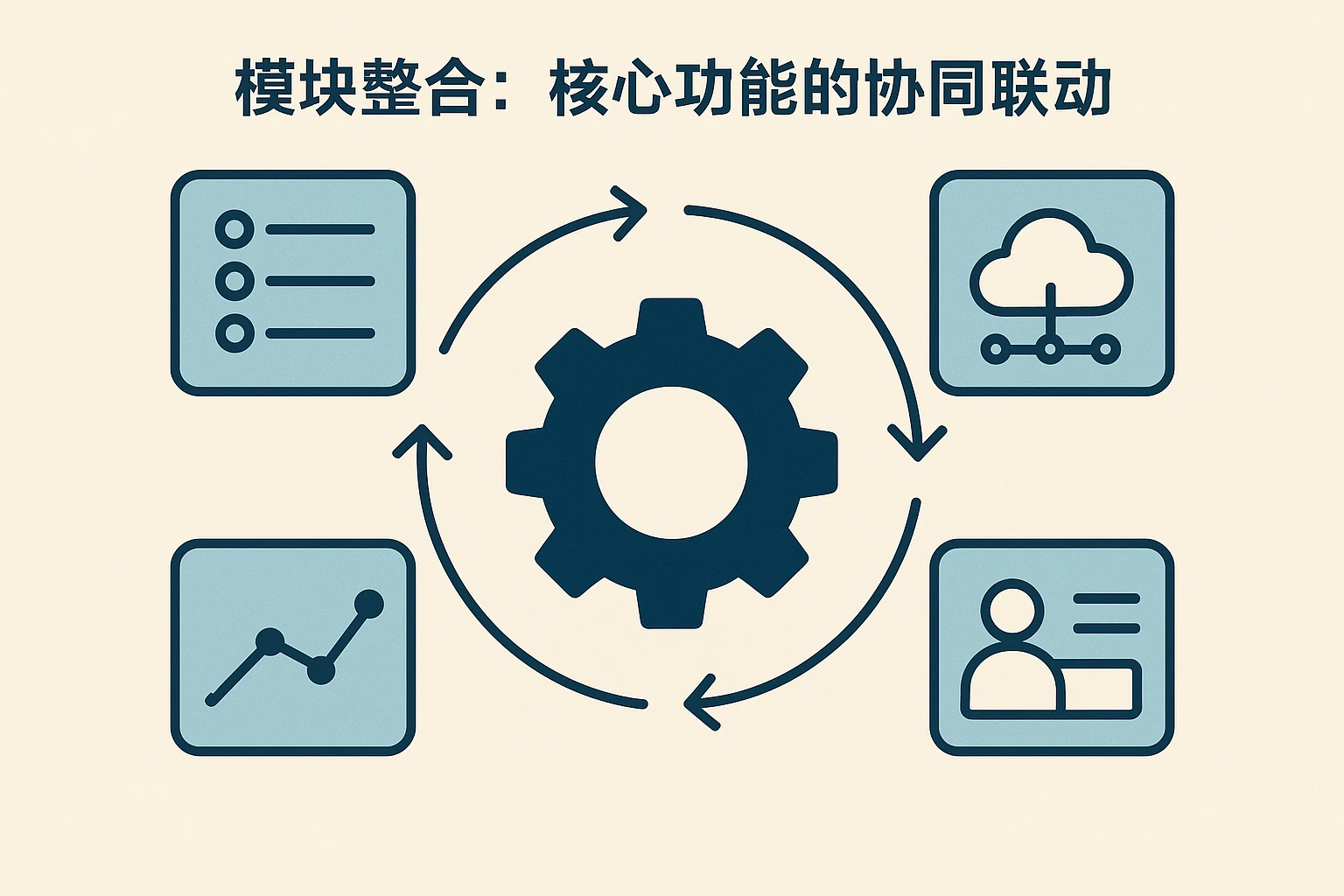 2. 模块整合：核心功能的协同联动