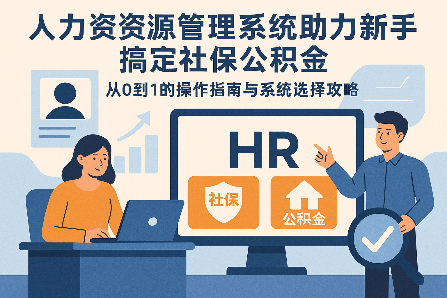 人力资源管理系统助力新手搞定社保公积金：从0到1的操作指南与系统选择攻略